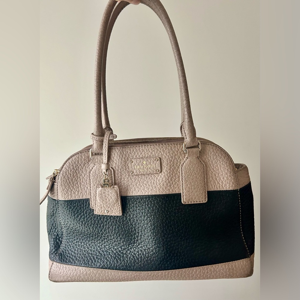 Kate Spade Kendall Court Hughes pebbled leather handbag